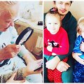 Aldona Kasnauskienė su &scaron;eima