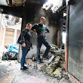 Jauna &scaron;eima po gaisro rugsėjo 1-ąją sutinka be namų