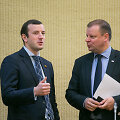 Virginijus Sinkevičius ir Saulius Skvernelis