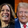 Kamala Harris ir Donaldas Trumpas