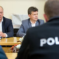 Saugos tarnybų vadovų ir VRM viceministro susitikimas 