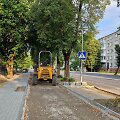 Klaipėdoje naujiems dviračių takams tiesti panaudota neįprasta statybinė medžiaga