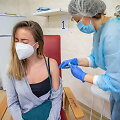 Vilniaus miesto klinikinės ligoninės medikų vakcinacija nuo COVID-19