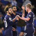 Bernardo Silva, Riyadas Mahrezas ir Kevinas De Bruyne
