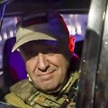 Privačios karinės grupuotės 'Wagner" įkūrėjas Jevgenijus Prigožinas Rostove prie Dono