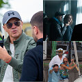 Ramūnas Rudokas filmavimo aik&scaron;telėje