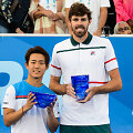 Yoshihito Nishioka ir Reilly Opelka