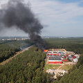 Gaisras Vilniaus dujų pilstymo stotyje 