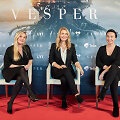 Mokslinės fantastikos filmo &bdquo;Vesper&ldquo; spaudos konferencijoje