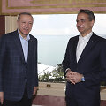 Recepas Tayyipas Erdoganas ir Kiriakas Micotakis