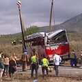 Autobuso avarija Ispanijoje