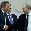 Gerhardas Schroederis ir Vladimiras Putinas