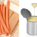 Maisto davinyje mokiniams &ndash; de&scaron;relės, kondensuotas pienas