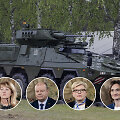 Vilija Blinkevičiūtė, Saulius Skvernelis, Ingrida &Scaron;imonytė ir Viktorija Čmilytė-Nielsen