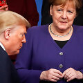 Donaldas Trumpas ir Angela Merkel