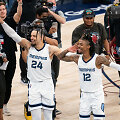 &bdquo;Memphis Grizzlies&ldquo; krep&scaron;ininkai &scaron;venčia pergalę serijoje