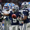 &bdquo;Dallas Cowboys&ldquo; (mėlyna apranga) įvertinta didžiausia suma tarp visų pasaulio sporto komandų.