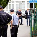 Bosnijos policija įvykio vietoje
