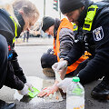 Klimato aktyvistų protestas