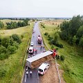 Kelyje Vilnius&ndash;Pabradė ant kelio nuvirto krovininis automobilis