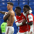 Londono &bdquo;Arsenal&ldquo; futbolininkai &scaron;venčia pergalę prie&scaron; &bdquo;Chelsea&ldquo; 