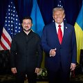 Volodymyras Zelenskios ir Donaldas Trumpas / Presidential Office of Ukraine / picture alliance / SvenSimon-ThePresidentialOfficeU