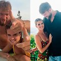 Domantas Sabonis su žmona Shashana