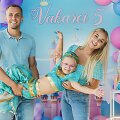Eglės Straleckaitės-Domarkienės dukros Vakarės 5-asis gimtadienis