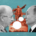 Andrius Kubilius ir Vladimiras Putinas. 15min koliažas