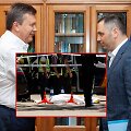 Viktoras Janukovyčius ir Andrijus Portnovas