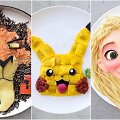 I&scaron; maisto produktų sukurti filmukų personažai