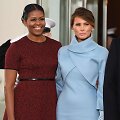 Michelle Obama ir Melania Trump