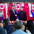 Xi Jinpingas ir Kim Jong Unas /  / AP