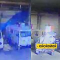 Ukrainos dronai susprodimo Rusijos amunicijos sandėlį, kurį praminė Aladino urvu