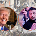 Donaldas Trumpas ir Volodymyras Zelenskis