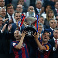 Andresas Iniesta ir Xavi