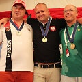 Dirižablių varžybų nugalėtojai - Michailas Bakanovas, Wojciechas Bamberskis, Rimas Kostiuškevičius