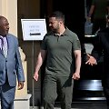 Komorų prezidentas Azali Assoumani, Ukrainos lyderis Volodymyras Zelenskis ir Pietų Afrikos Respublikos prezidentas Cyrilas Ramaphosa
