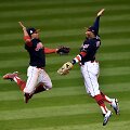 &bdquo;Cleveland Indians&ldquo; &scaron;venčia pirmąją pergalę Pasaulio serijoje