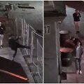 Laisvės alėjoje siautė jaunuolis: niokojo viską, kas pasitaikė po ranka