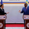 Emmanuelis Macronas ir Felixas Tshisekedi