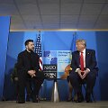 Volodymyras Zelenskis su Donaldu Trumpu / Ukraine Presidency/Ukrainian Pre / ZUMAPRESS.com