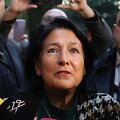 Sakartvelo prezidentė Salomė Zurabi&scaron;vili / Semenova Maria/SIPA / Semenova Maria/SIPA