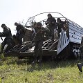 Ukrainos separatistų karinės pratybos netoli Luhansko