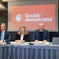 Lietuvos socialdemokratų partijos prezidiumo posėdžio pradžia