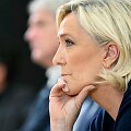 Prancūzų kra&scaron;tutinių de&scaron;iniųjų lyderė Marine Le Pen / BERTRAND GUAY / AFP