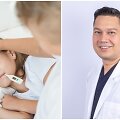 Gydytojas Aivaras Mačiukas pataria, ką daryti kar&scaron;čiuojant vaikui