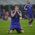 Francesco Pio Esposito ir kiti Italijos futbolininkai patyrė norvegų pamoką.