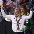 Rūta Meilutytė i&scaron;kovojo auksą pasaulio čempionate.