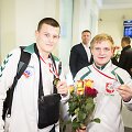 Į Lietuvą sugrįžo kelialapius į olimpines žaidynes i&scaron;kovoję boksininkai Eimantas Stanionis ir Evaldas Petrauskas